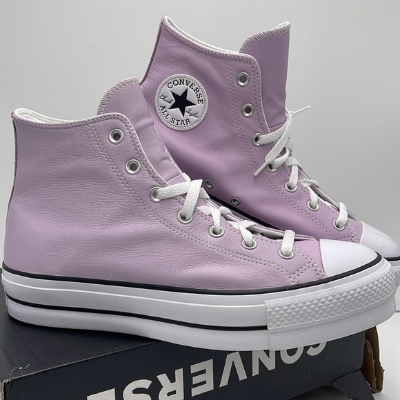 Converse WMNS CTAS LIFT H
PALE AMETHYST/WHITE/BLACK A07857C Platforms Sneakers - Picture 7 of 16